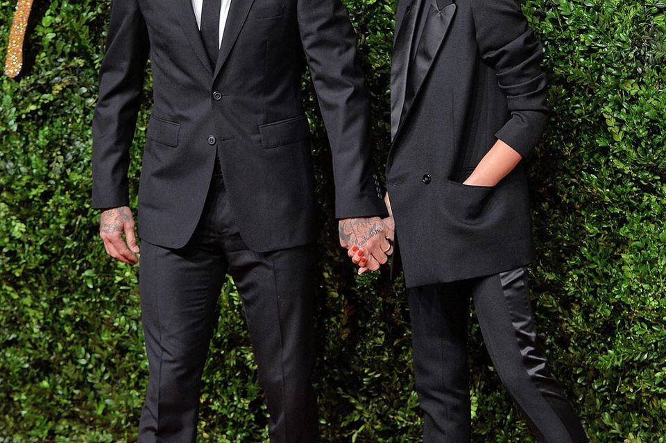 Guidos GALAxy: Victoria und David Beckham bei den Britisch Fashion Awards. November 2015 Victoria und David Beckham bei den British Fashion Awards