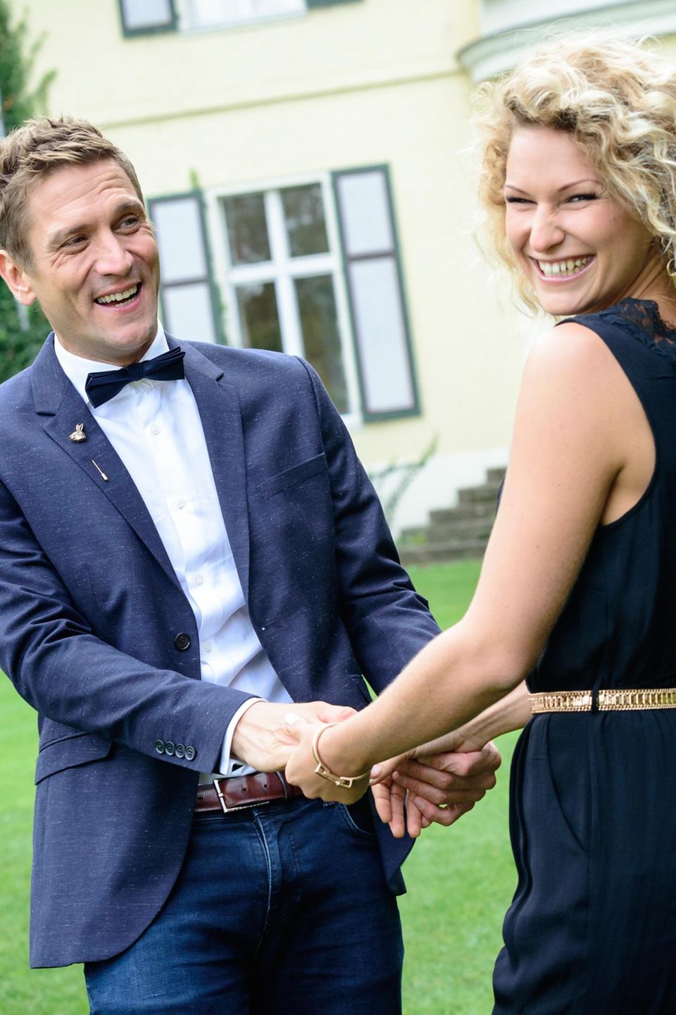 Peer Kusmagk und Janni Hönscheid