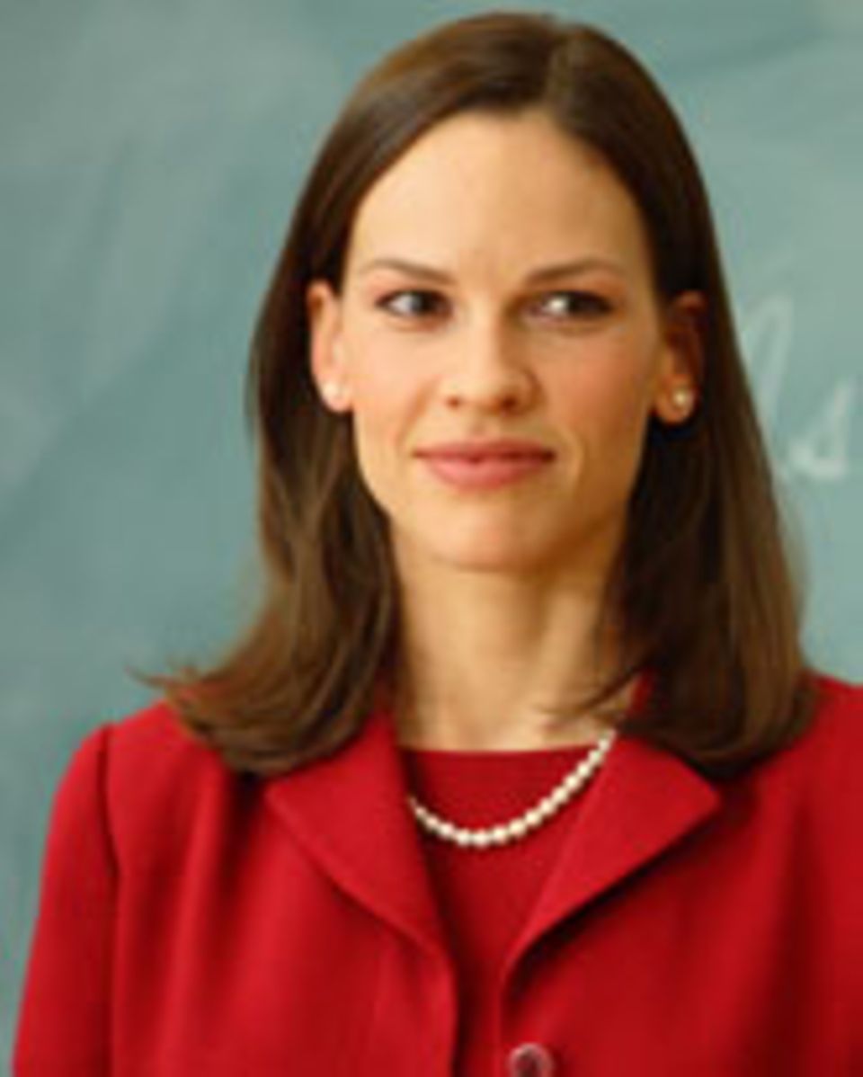 Hilary Swank in "Freedom Writers"