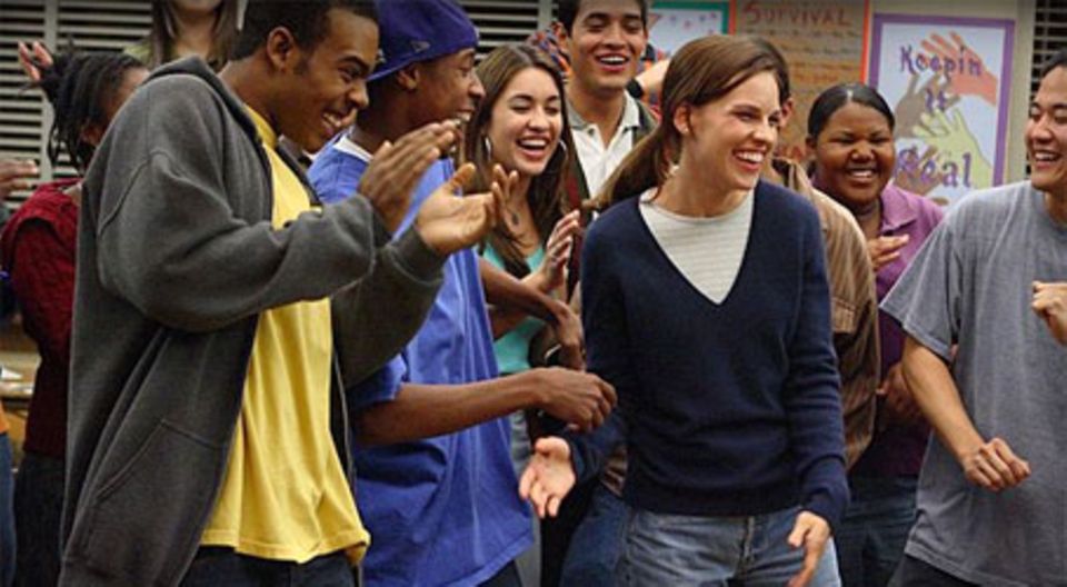 Hilary Swank hält sich tapfer zwischen schwierigen Schülern - und vielen Klischees