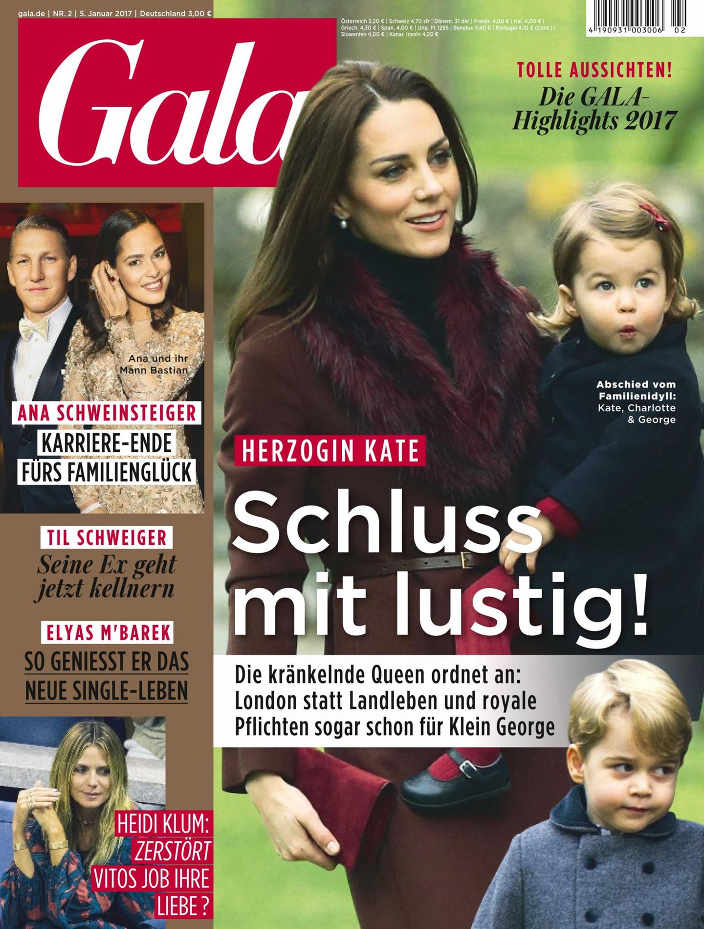Hannelore Elsner: Die neue GALA is ab Donnerstag, 29. September, im Handel! Die neue GALA ist ab Donnerstag, 05. Januar im Handel!
