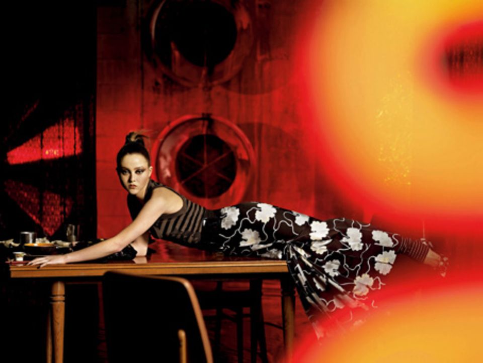 Devon Aoki für die Herbst-/Winterkollektion von Boss Orange Devon Aoki für die Herbst-/Winterkollektion von Boss Orange