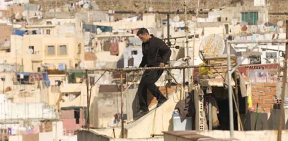 Jason Bourne (Matt Damon) unterwegs in Tanger Jason Bourne (Matt Damon) unterwegs in Tanger