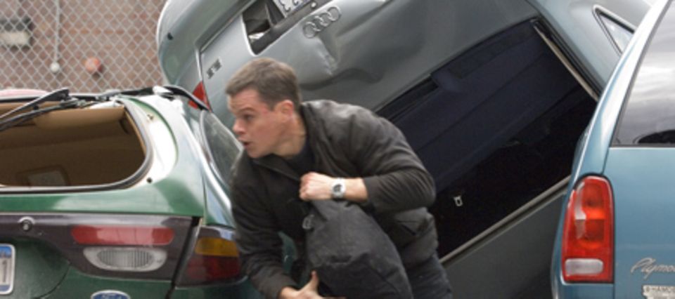 Jasoun Bourne (Matt Damon) lebt gefährlich Jasoun Bourne (Matt Damon) lebt gefährlich