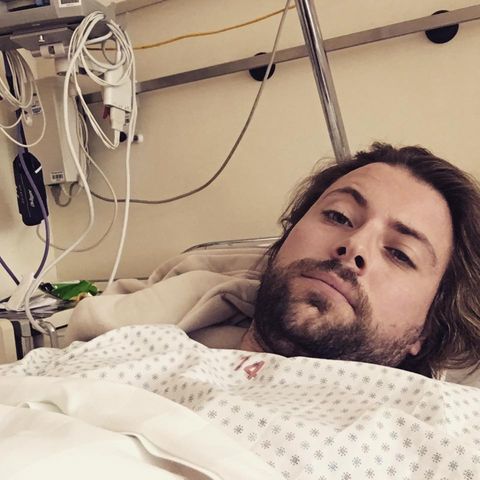Felix von Jascheroff liegt im Krankenhaus