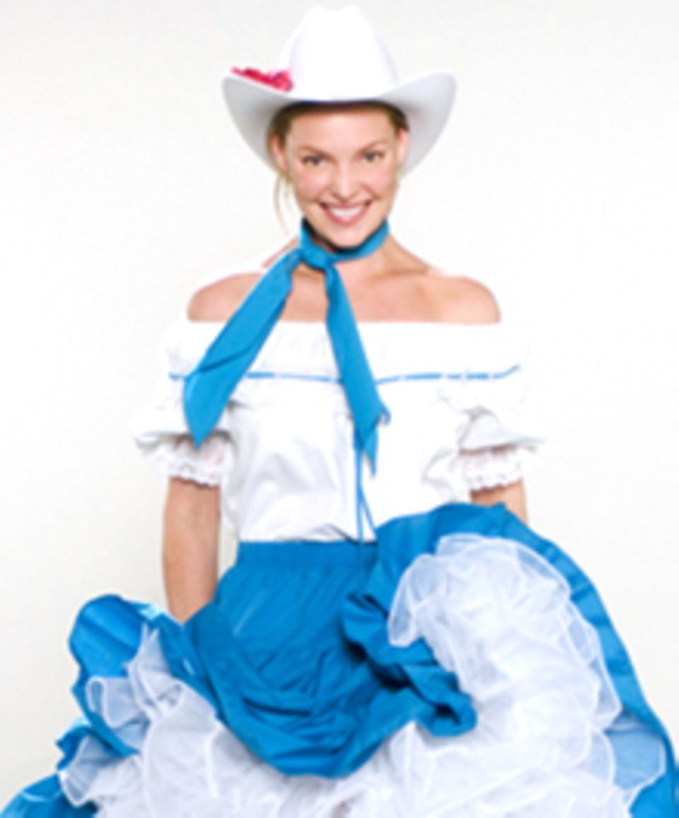 Katherine Heigl in einem ihrer Kostüme aus "27 Dresses"