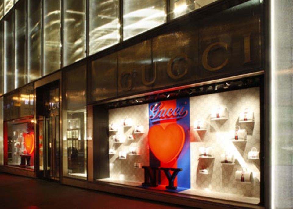Der Gucci Store in New York Der Gucci Store in New York