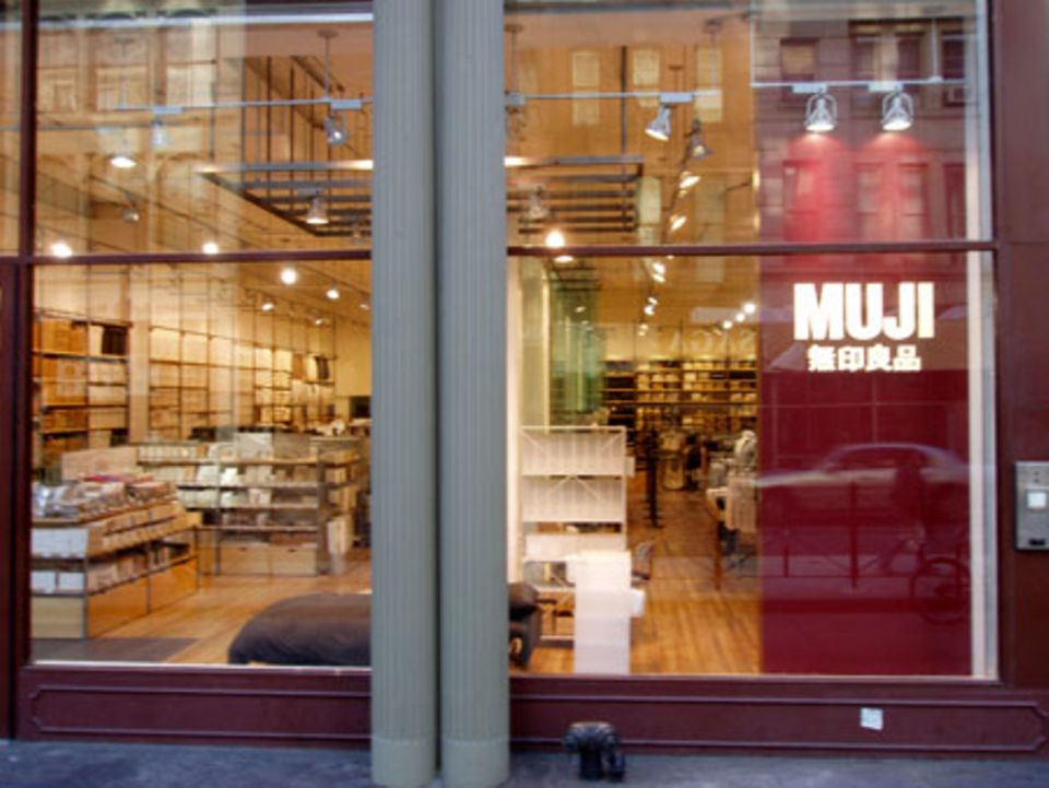 Der neue "Muji"- Store am Broadway in New York Der neue "Muji"- Store am Broadway in New York