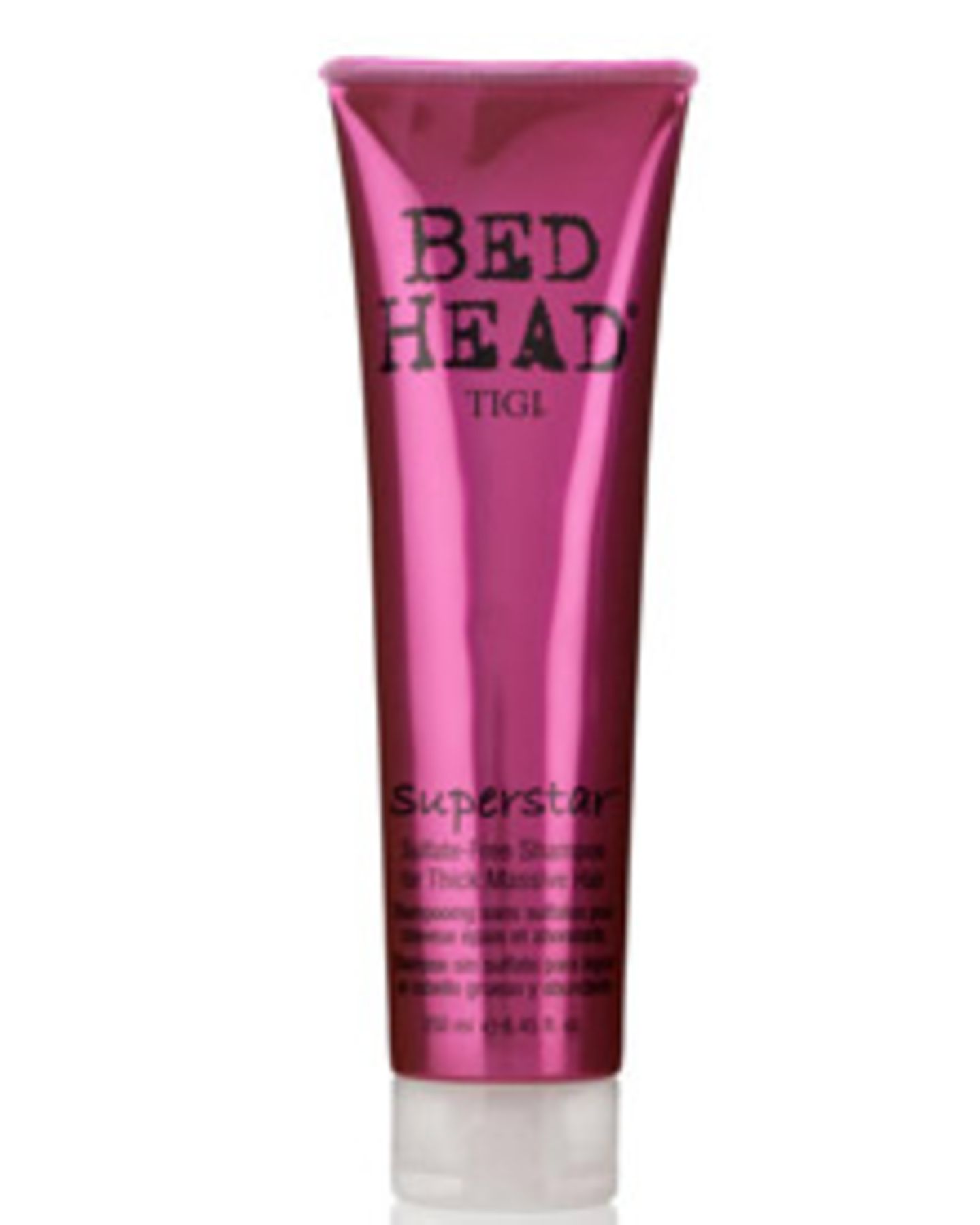 Dieses Shampoo der Kultmarke TIGI flegt gefärbtes Haar in jeder Farbe und verwöhnt mut leckerem Duft Dieses Shampoo der Kultmarke TIGI flegt gefärbtes Haar in jeder Farbe und verwöhnt mut leckerem Duft