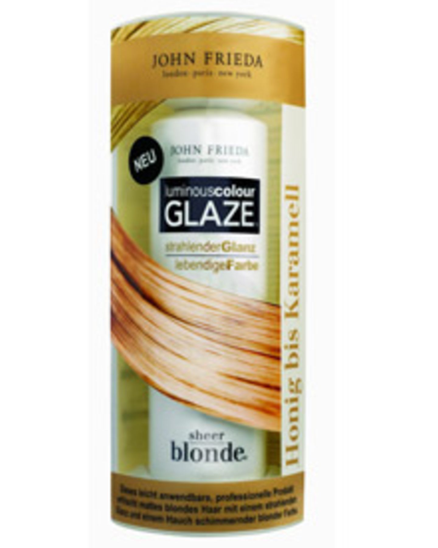 John Frieda bringt mit seiner Pfelegserie blondes Haar zum Strahlen John Frieda bringt mit seiner Pfelegserie blondes Haar zum Strahlen