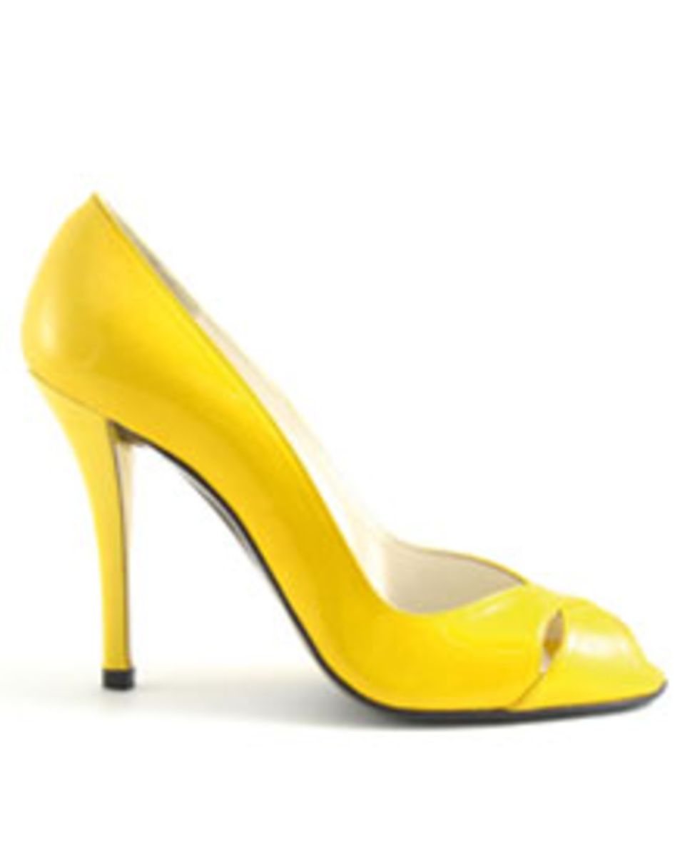 Chic: Pumps von Stuart Weitzman, ca. 270 Euro Chic: Pumps von Stuart Weitzman, ca. 270 Euro