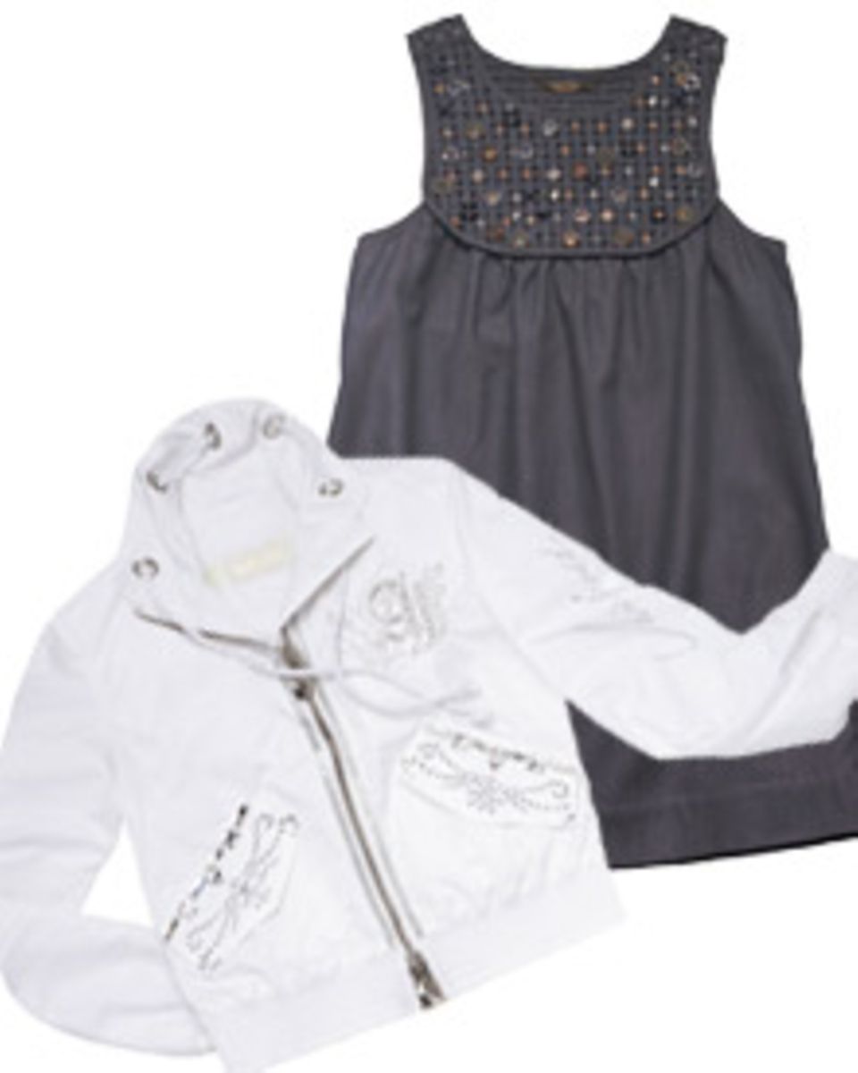 Sportswear und Glamour? Dank Swarovski eine wunderschöne Kombination. Labels wie 7 for all Mankind (Kleid) oder Airfield (Jacke) Sportswear und Glamour? Dank Swarovski eine wunderschöne Kombination. Labels wie 7 for all Mankind (Kleid) oder Airfield (Jacke)