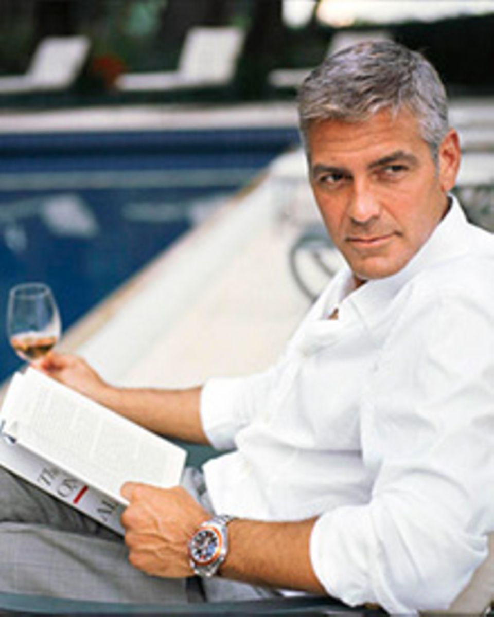 George der Genießer. Selbst in der Werbung George der Genießer. Selbst in der Werbung