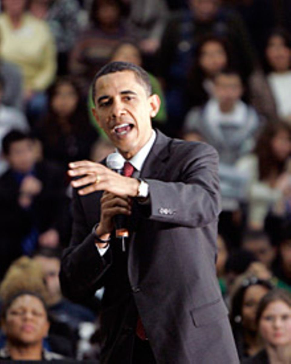 Trotz knapper Umfragenergebnisse sehen viele in Barack Obama bereits den 44. US-Präsidenten Trotz knapper Umfragenergebnisse sehen viele in Barack Obama bereits den 44. US-Präsidenten