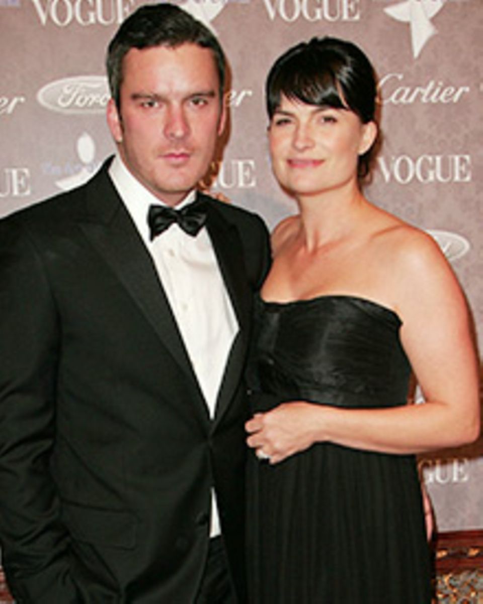 Da war die Welt noch in Ordnung: Balthazar Getty und seine Frau Rosetta Millington im Januar 2008 Da war die Welt noch in Ordnung: Balthazar Getty und seine Frau Rosetta Millington im Januar 2008
