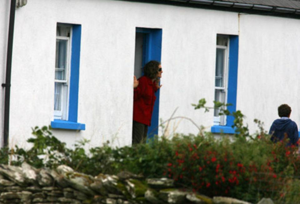 Sarah Jessica Parker in ihrem Irland-Urlaub. Das Anwesen gehört der Familie von Ehemann Matthew.