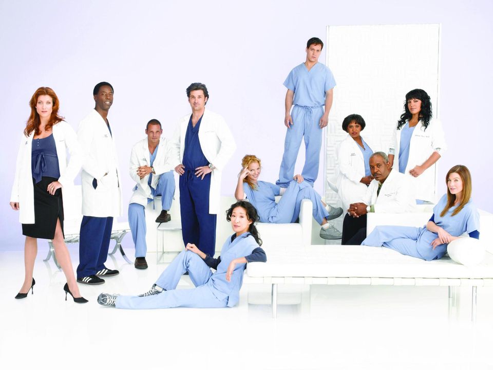 Dr. Mark Sloan, Dr. Cristina Yang, Dr. Richard Webber, Dr. Callie Torres, Dr. Alex Karev, Dr. Derek Shepherd, Dr. Isobel 'Izzie