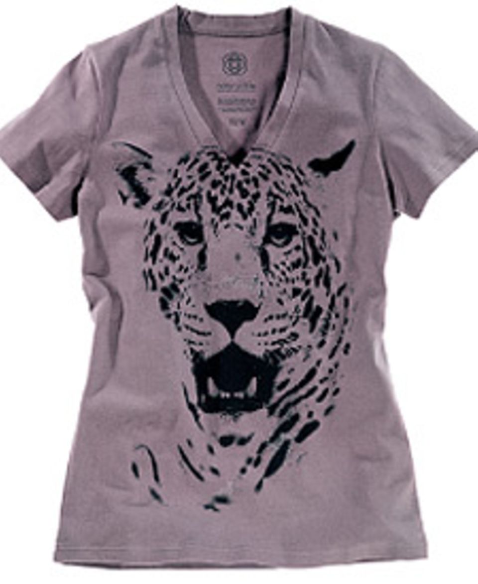 Das schöne Charity-Shirt in grau Das schöne Charity-Shirt in grau