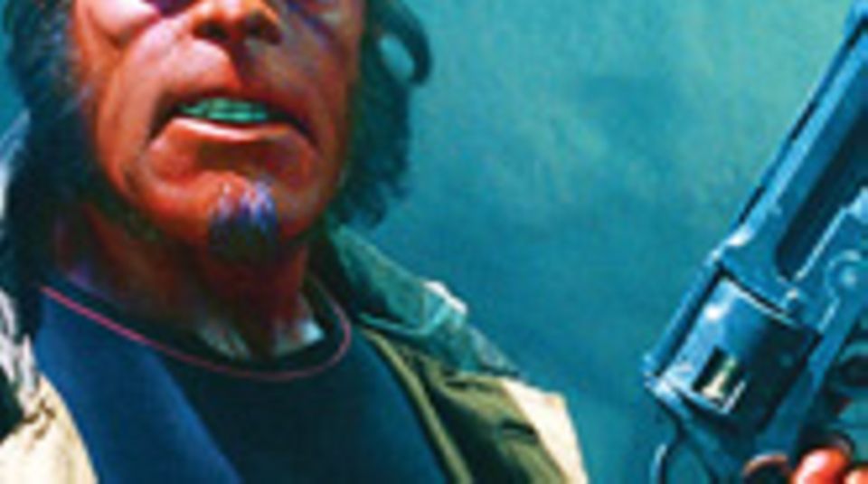 Ron Perlman als "Hellboy" Ron Perlman als "Hellboy"