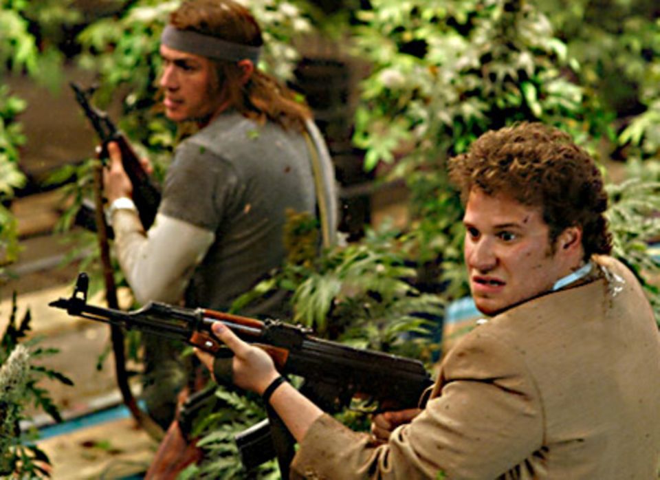 Auf der Flucht: James Franco als Saul und Seth Rogen als Dale