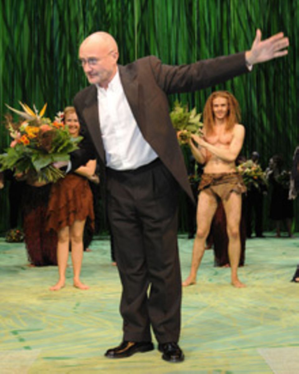 Phil Collins kam bei der Premiere am 19. Oktober in Hamburg vorbei