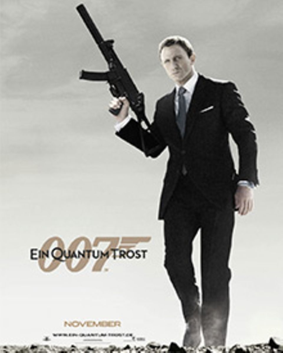 Daniel Craigs zweiter Auftrag im Auftrag ihrer Majestät: "James Bond - Ein Quantum Trost" Daniel Craigs zweiter Auftrag im Auftrag ihrer Majestät: "James Bond - Ein Quantum Trost"