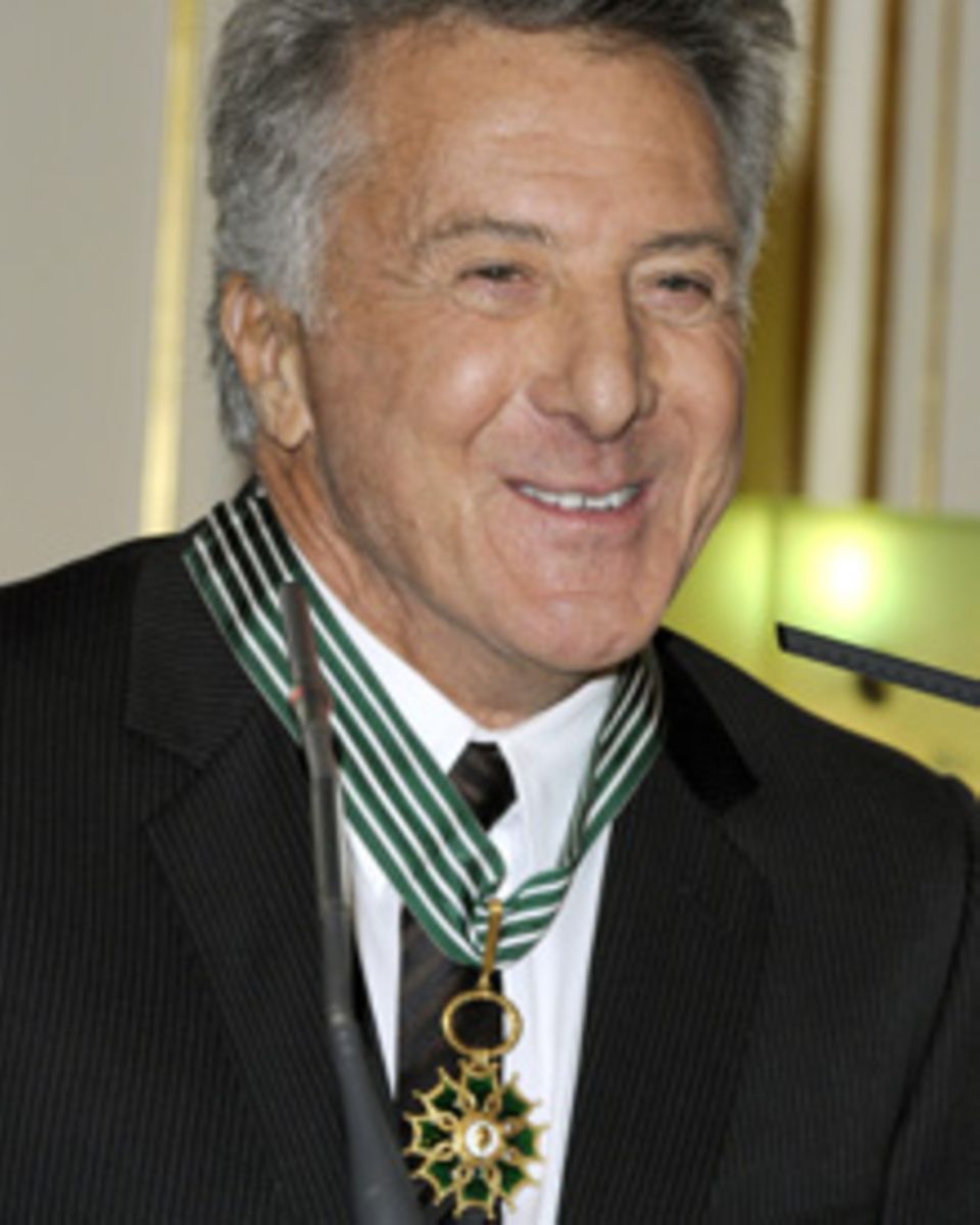 Dustin Hoffman freut sich über seine Ehrung Dustin Hoffman freut sich über seine Ehrung