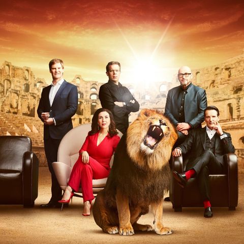Die "Löwen": Carsten Maschmeyer, Judith Williams, Frank Thelen, Jochen Schweizer und Ralf Dümmel (v. l.)