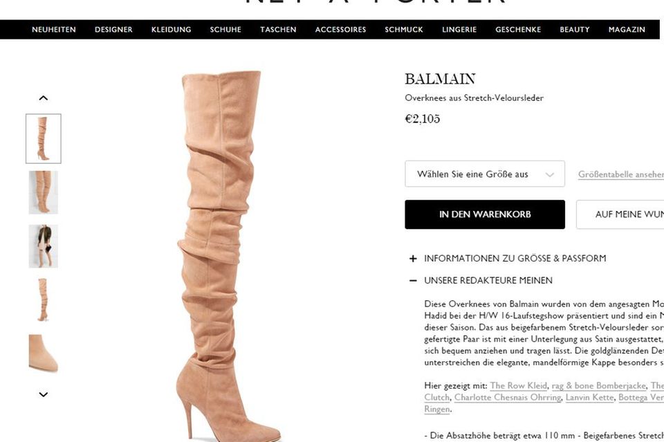 balmain overknees balmain overknees