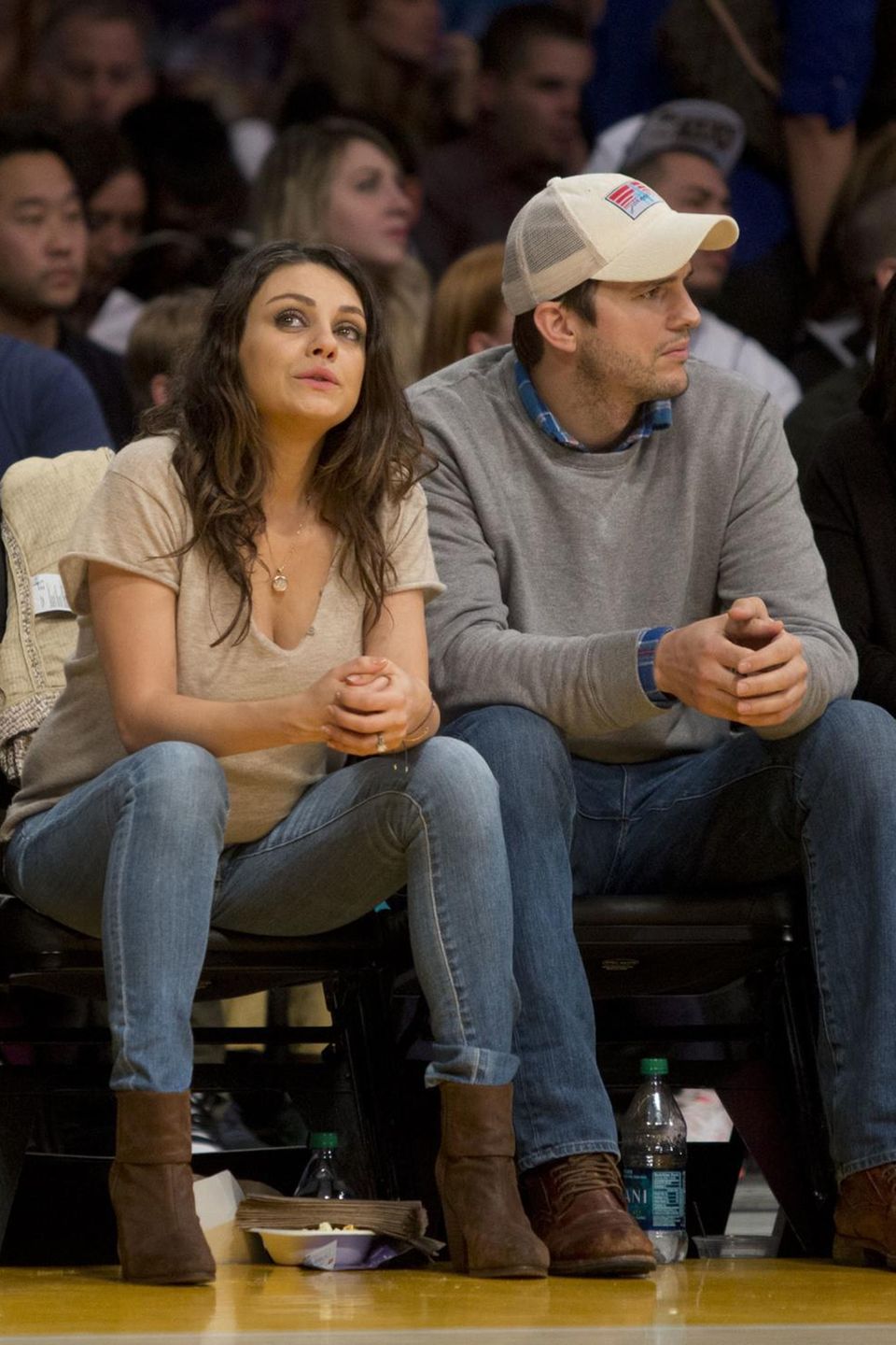 Mila Kunis + Ashton Kutcher Mila Kunis + Ashton Kutcher