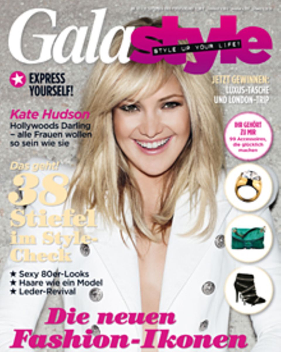 Kate Hudson & more: GALAstyle zeigt auf 164 Seiten Trends aus Fashion und Beauty und den Lifestyle der Stars