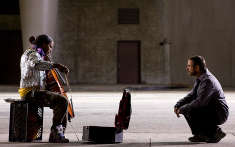 Jamie Foxx und Robert Downey Jr. brillieren in dem Drama von Joe Wright. Jamie Foxx und Robert Downey Jr. brillieren in dem Drama von Joe Wright.
