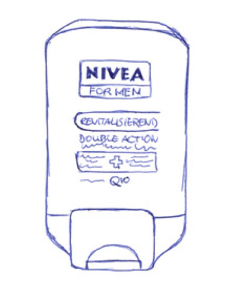 "Double Action After Shave Balsam" von Nivea For men, 100 ml, ca. 7 Euro "Double Action After Shave Balsam" von Nivea For men, 100 ml, ca. 7 Euro