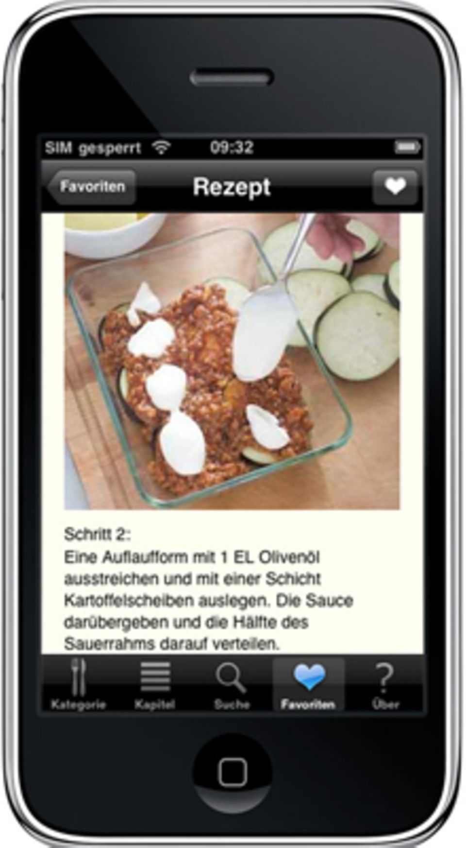 So sieht ein Kochbuch 2010 aus: Patrik Janos bringt die junge Küche auf das iPhone.