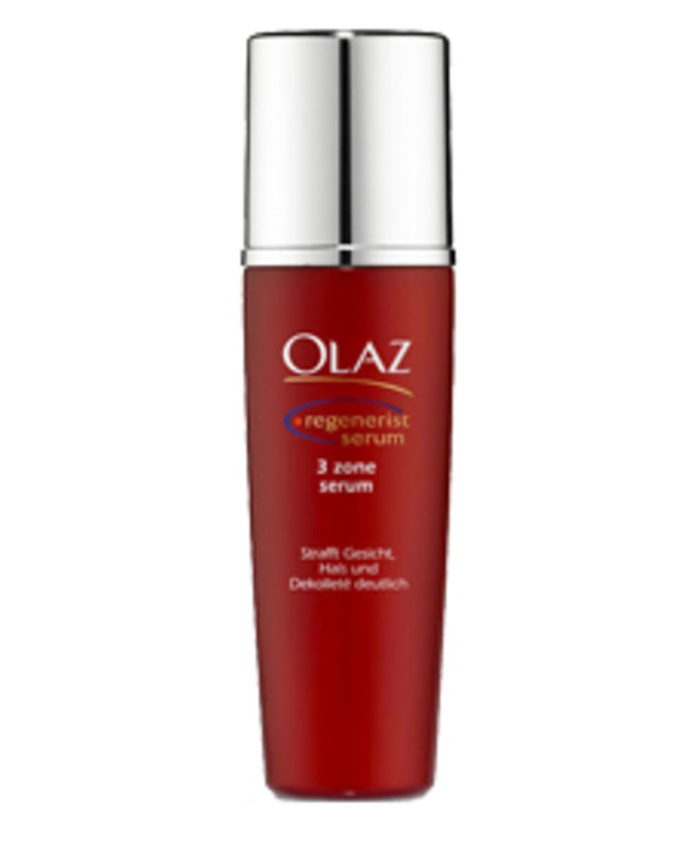 Als Consultant für Olaz schwört Anastasia Achilleos auf das "Regenerist 3 Zone Serum". Als Consultant für Olaz schwört Anastasia Achilleos auf das "Regenerist 3 Zone Serum".