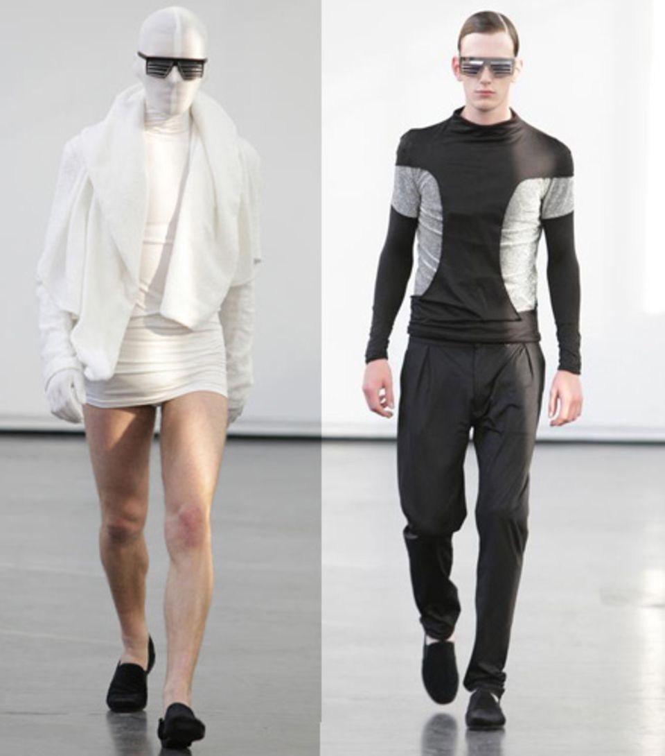 Die Brillen des Berliner Labels Mykita erinnern stark an die Helden aus Computerspielen Die Brillen des Berliner Labels Mykita erinnern stark an die Helden aus Computerspielen
