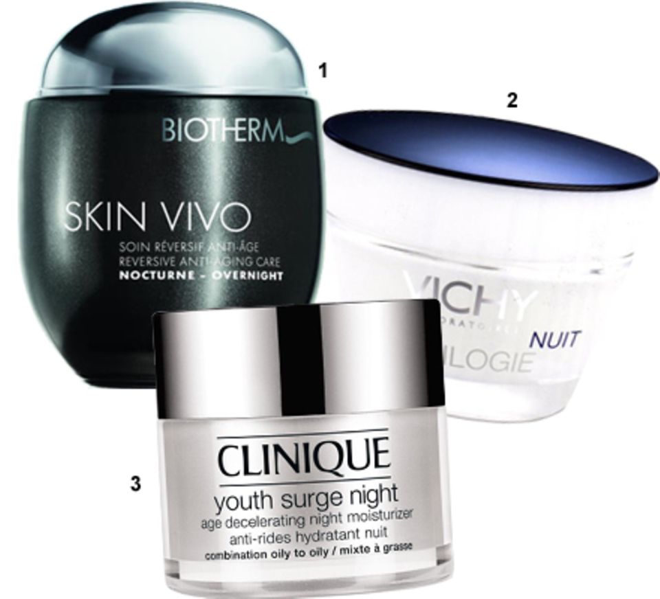 Diese drei übernehmen die Vorbereitungen, während die Braut schläft: 1 "Skin Vivo Reversive Anti-Aging Care" von Biotherm, 50 ml Diese drei übernehmen die Vorbereitungen, während die Braut schläft: 1 "Skin Vivo Reversive Anti-Aging Care" von Biotherm, 50 ml