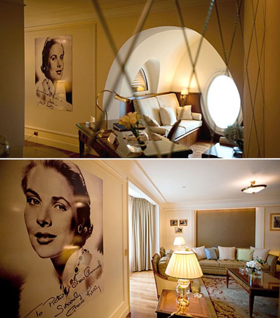 Stilvolle Eleganz herrscht in der Grace-Kelly-Suite im "InterContinental Carlton Cannes". Stilvolle Eleganz herrscht in der Grace-Kelly-Suite im "InterContinental Carlton Cannes".