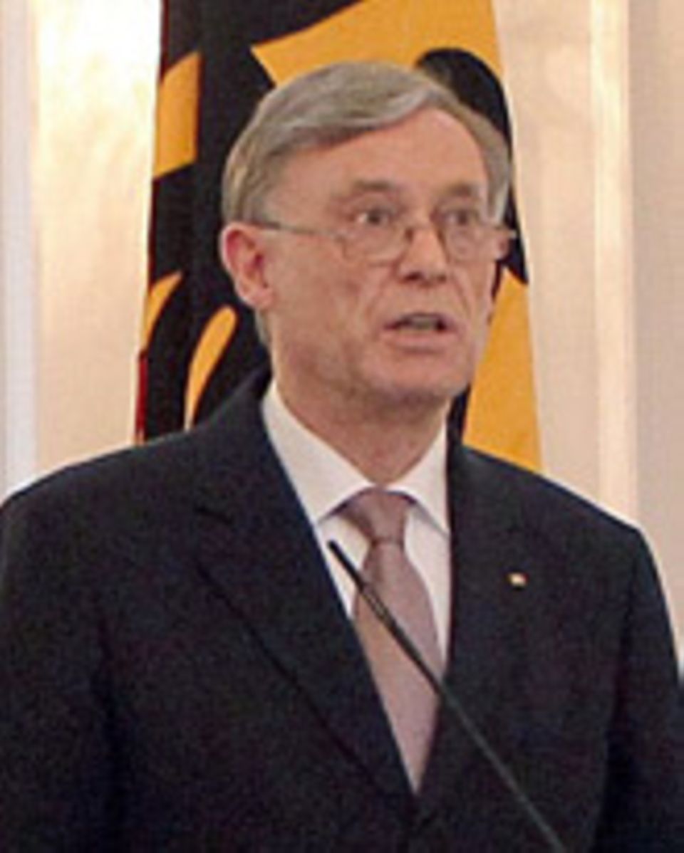 Horst Köhler Rücktritt des Bundespräsidenten GALA.de