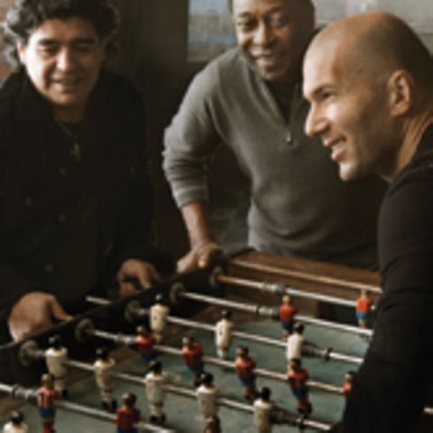 Pele, Zidane und Maradona