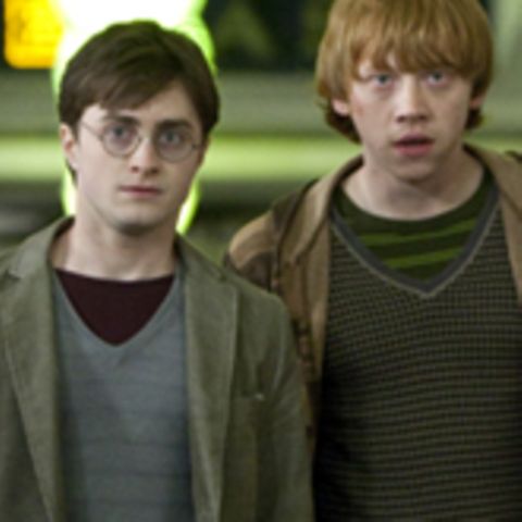 Daniel Radcliffe, Rupert Grint in "Harry Potter 7 - 1"