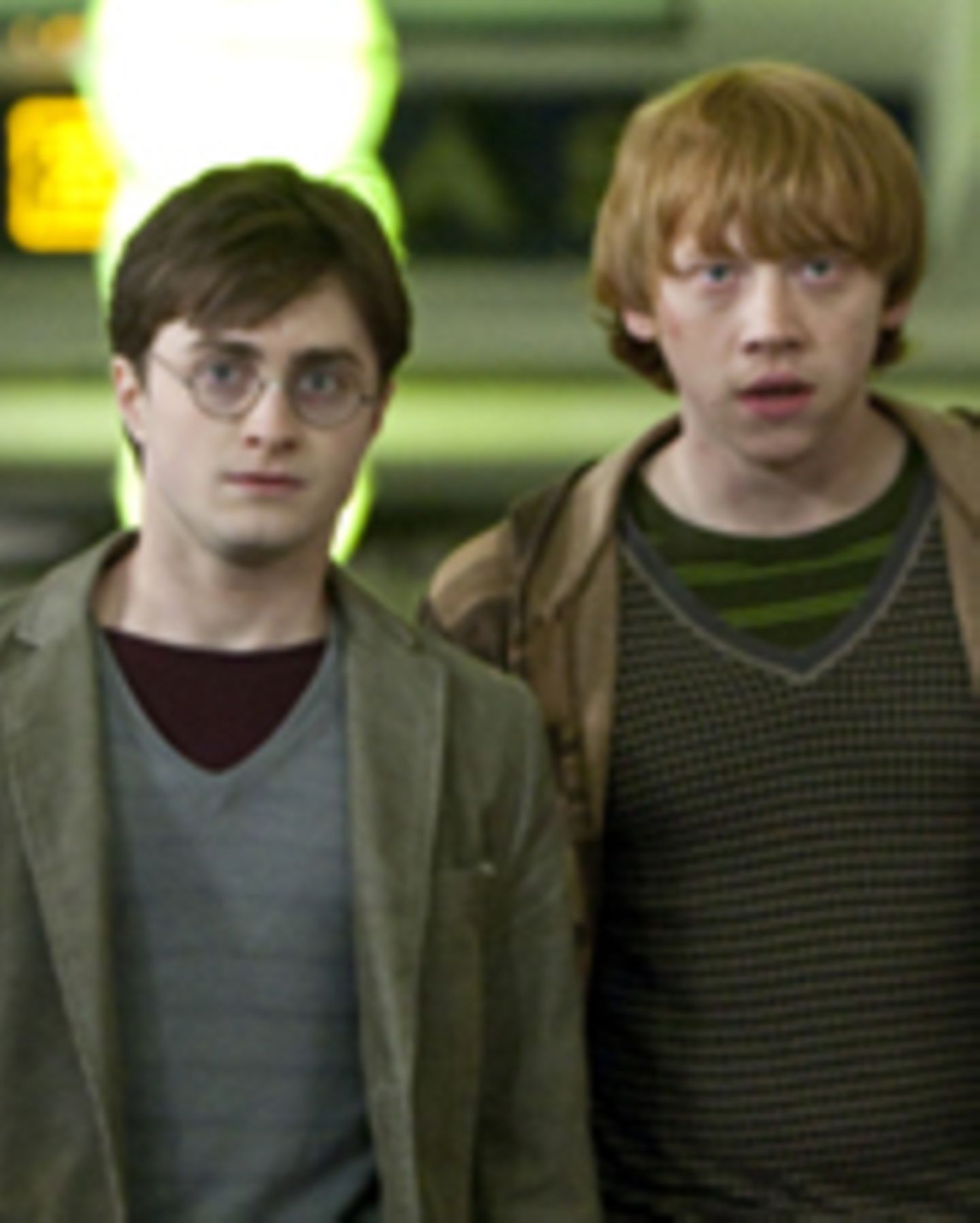 Daniel Radcliffe, Rupert Grint in "Harry Potter 7 - 1"