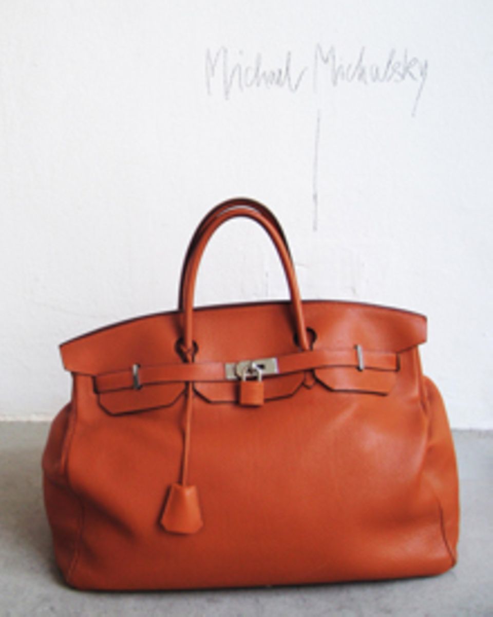 Designer Michael Michalsky liebt seine zwei Birkin Bags: "Ich trage sie immer im Wechsel".