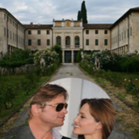 Brad Pitt, Angelina Jolie, Villa Costanza