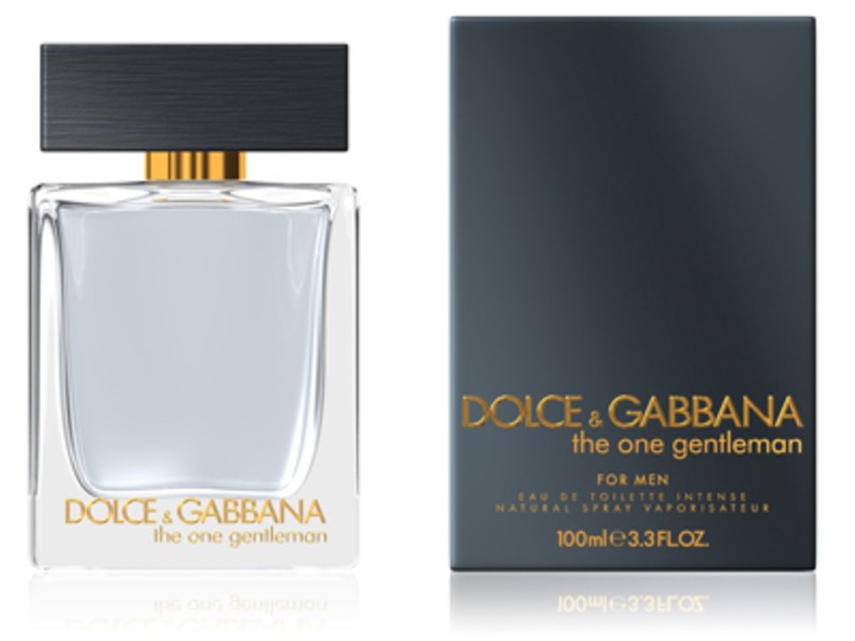 Klare Linien, edler Duft: "The one gentleman" von Dolce&Gabbana, 100 ml, ca. 78 Euro, ist ab dem 16. September erhältlich.