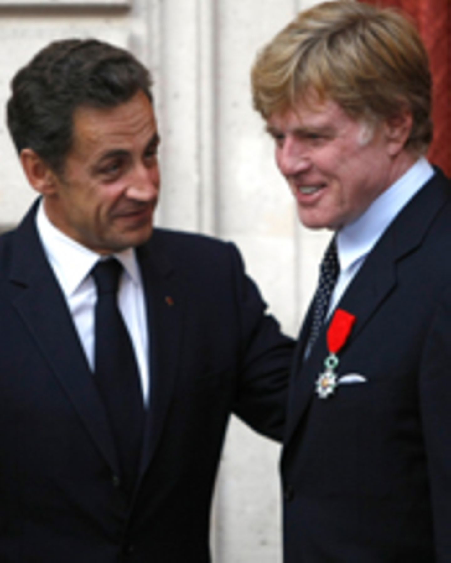 Nicolas Sarkozy, robert redford