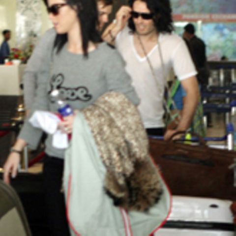 Katy Perry + Russell Brand