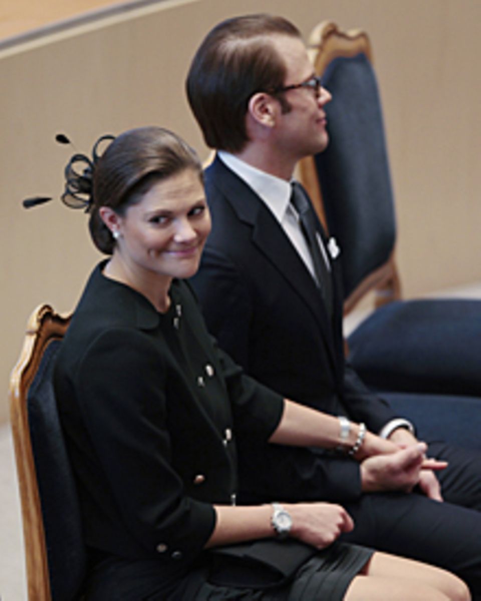 Repräsentativ: Prinzessin Victoria und Prinz Daniel bei der Parlamentseröffnung Anfang Oktober. Repräsentativ: Prinzessin Victoria und Prinz Daniel bei der Parlamentseröffnung Anfang Oktober.
