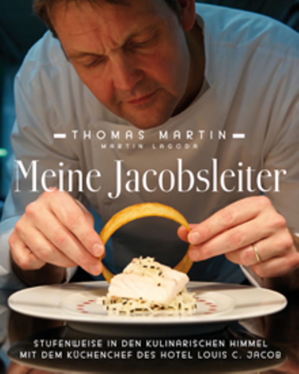 "Meine Jacobsleiter. Stufenweise in den kulinarischen Himmel mit dem Küchenchef des Hotel Louis C. Jacob", Südwest, 160 S., 24,9