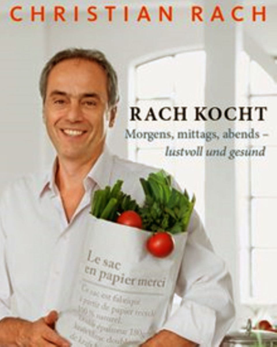 In seinem neuen Buch stellt der Hamburger Spitzenkoch Christian Rach seine Favoriten für jede Tageszeit vor. Außerdem beantworte